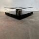 Table basse carrée design Marco Fantoni pour Tecno