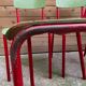 Set of 3 vintage school chairs