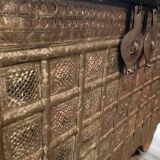 Meuble indien, malle indienne ancienne, coffre indien ancien
