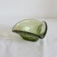 Vintage bubble glass ashtray