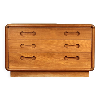 Danish design teak wooden chest of drawers / sideboard