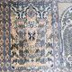 Silk cashmere carpet 143x79cm