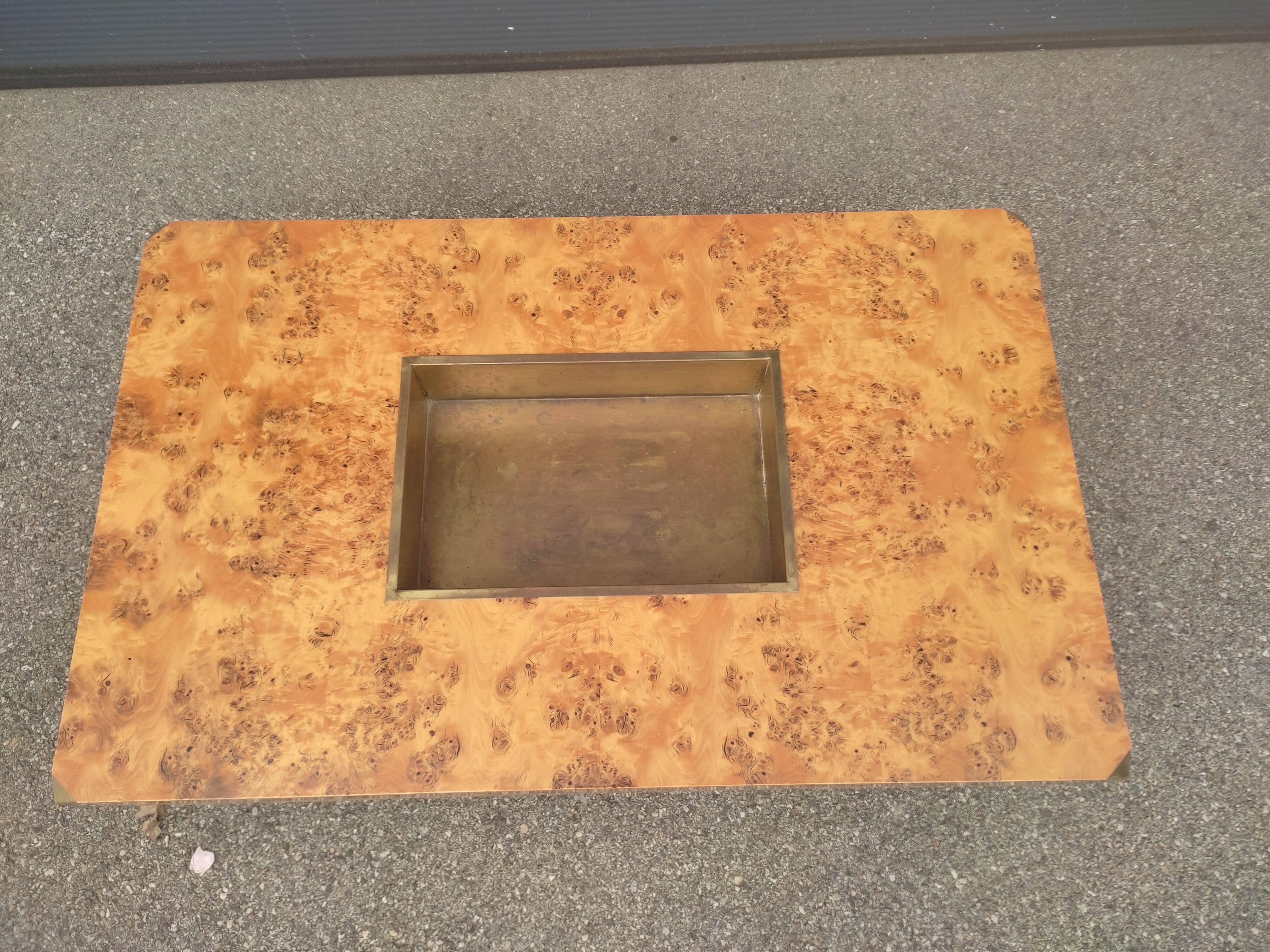 Willy Rizzo coffee table Alvéo model