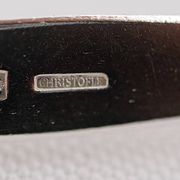 Christofle Printania model, Art Nouveau, 12 silver-plated knife rests.