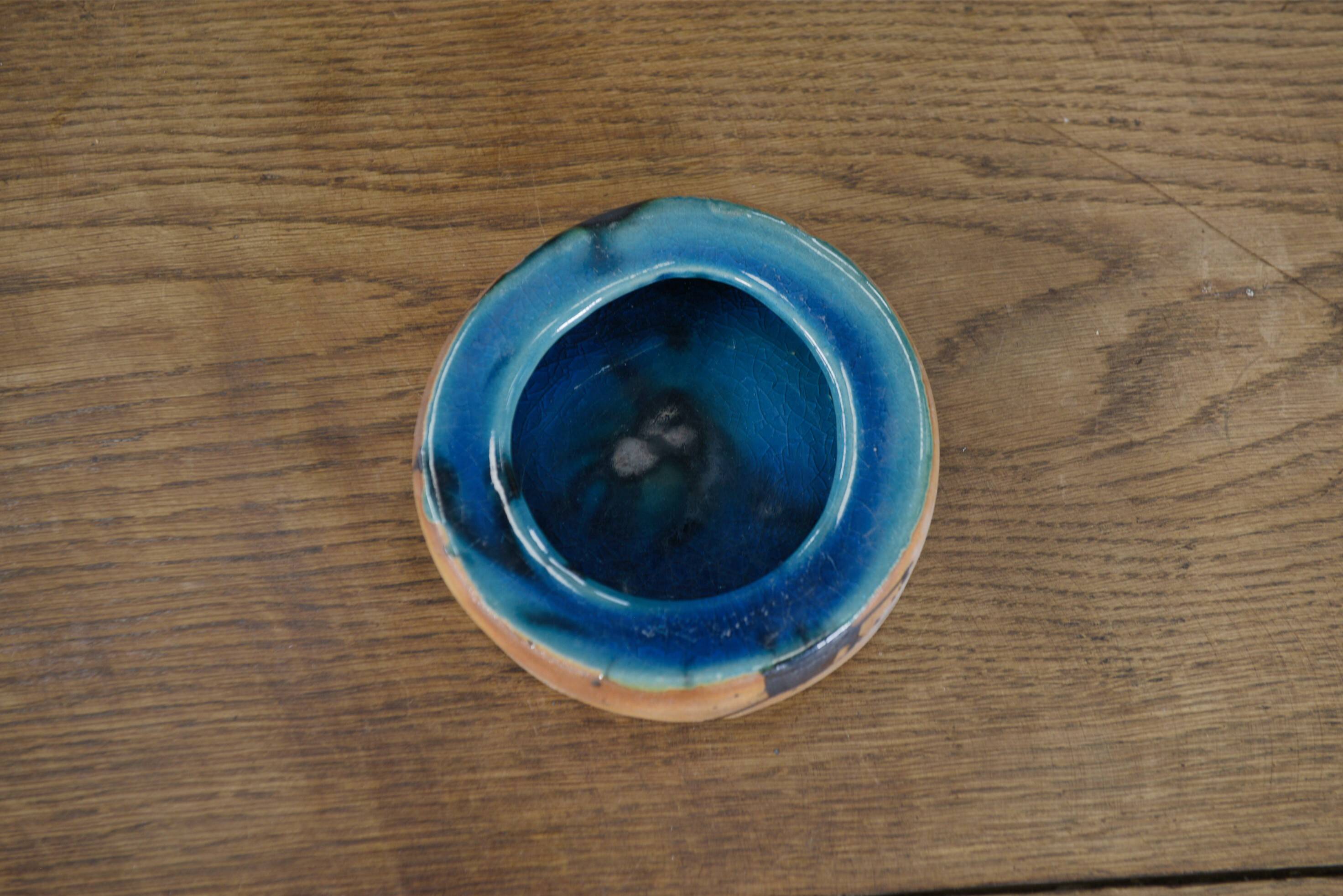 Ceramic pocket emptier from the La Colombe workshop in Vallauris, 1950