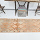 Turkish runner rug 79x373cm