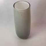 Pretty Soliflore Vase in Green / Gray Flowing Glass