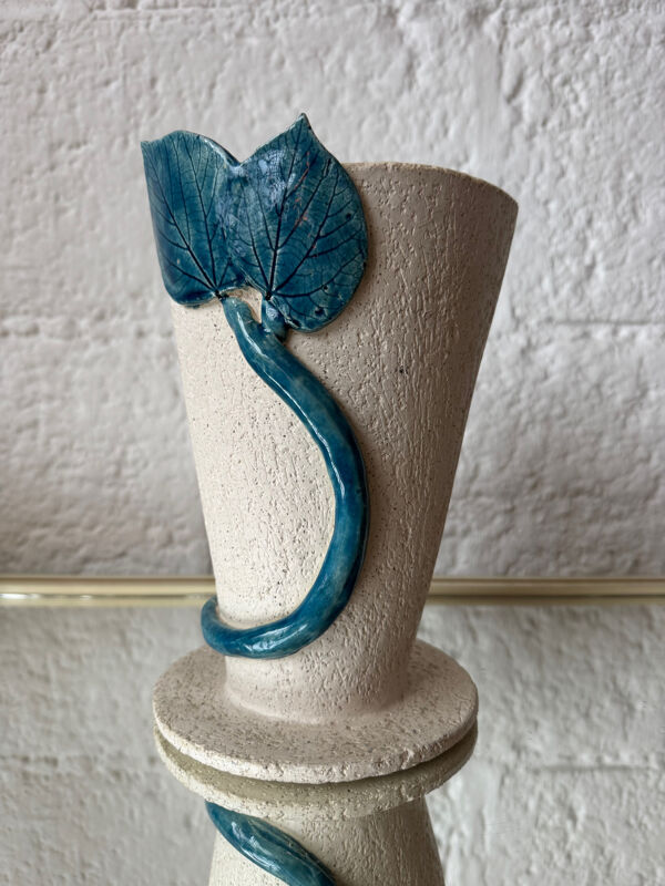 Lampe céramique artisanale vintage