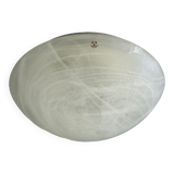 60s 70s Peill & Putzler Germany Plafoniere ceiling lamp glass space design