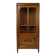 Art Deco walnut display cabinet, France, Circa 1920