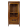 Art Deco walnut display cabinet, France, Circa 1920