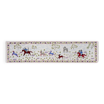 Tapis turc vintage noué à la main