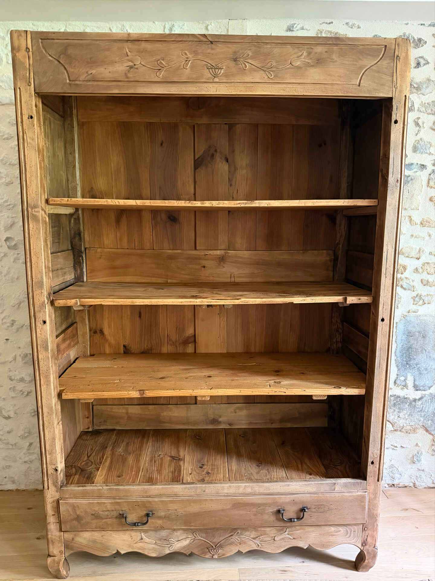 Renovated wooden library