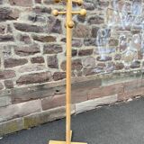 Scandinavian Space Age 1980s Parrot Coat Rack Mid-Century Spiral Hooks