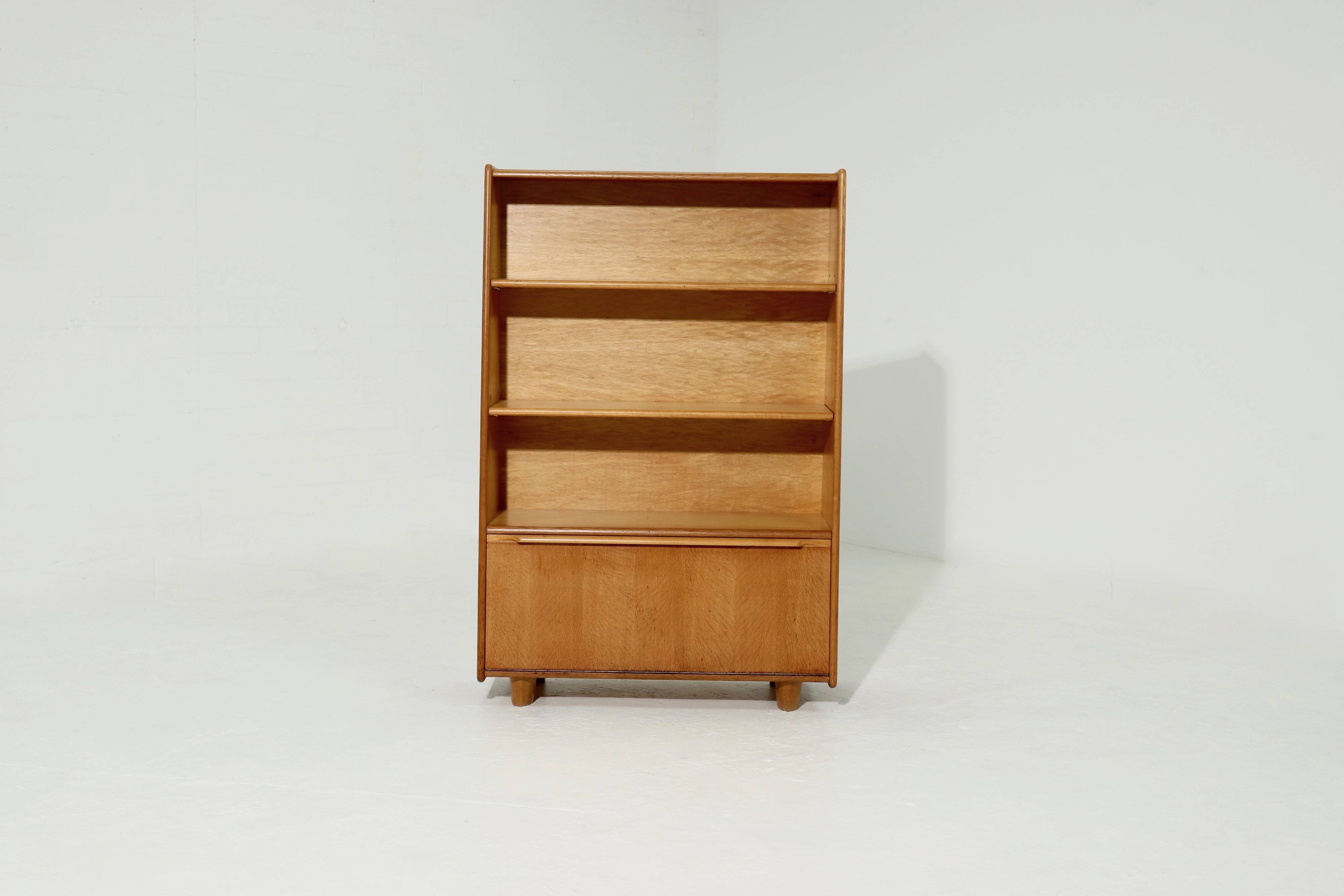 Oak Series Bookcase Model BE04 by Cees Braakman for Pastoe 1950s