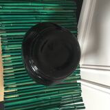 Vase en verre plissé