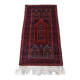 Vintage hand-knotted Persian Baluch prayer rug from the 1940s.