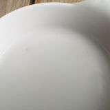 3 Small Round Dishes in White Porcelain Pillivuyt