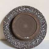 50s ceramic Ikebana cup vase