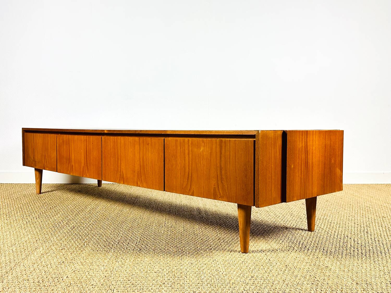Scandinavian teak sideboard from the 1960s.