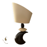 Stylised boat lamp on the wave - Louis Drimmer - 1970s