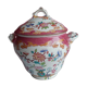 Sucrier balustre couvert porcelaine Minton , 19ème