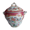 Minton porcelain covered baluster sugar bowl, 19th