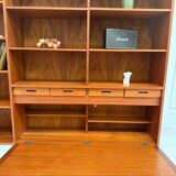 Scandinavian teak bookcase