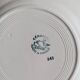 Set of 6 Ceranord dinner plates