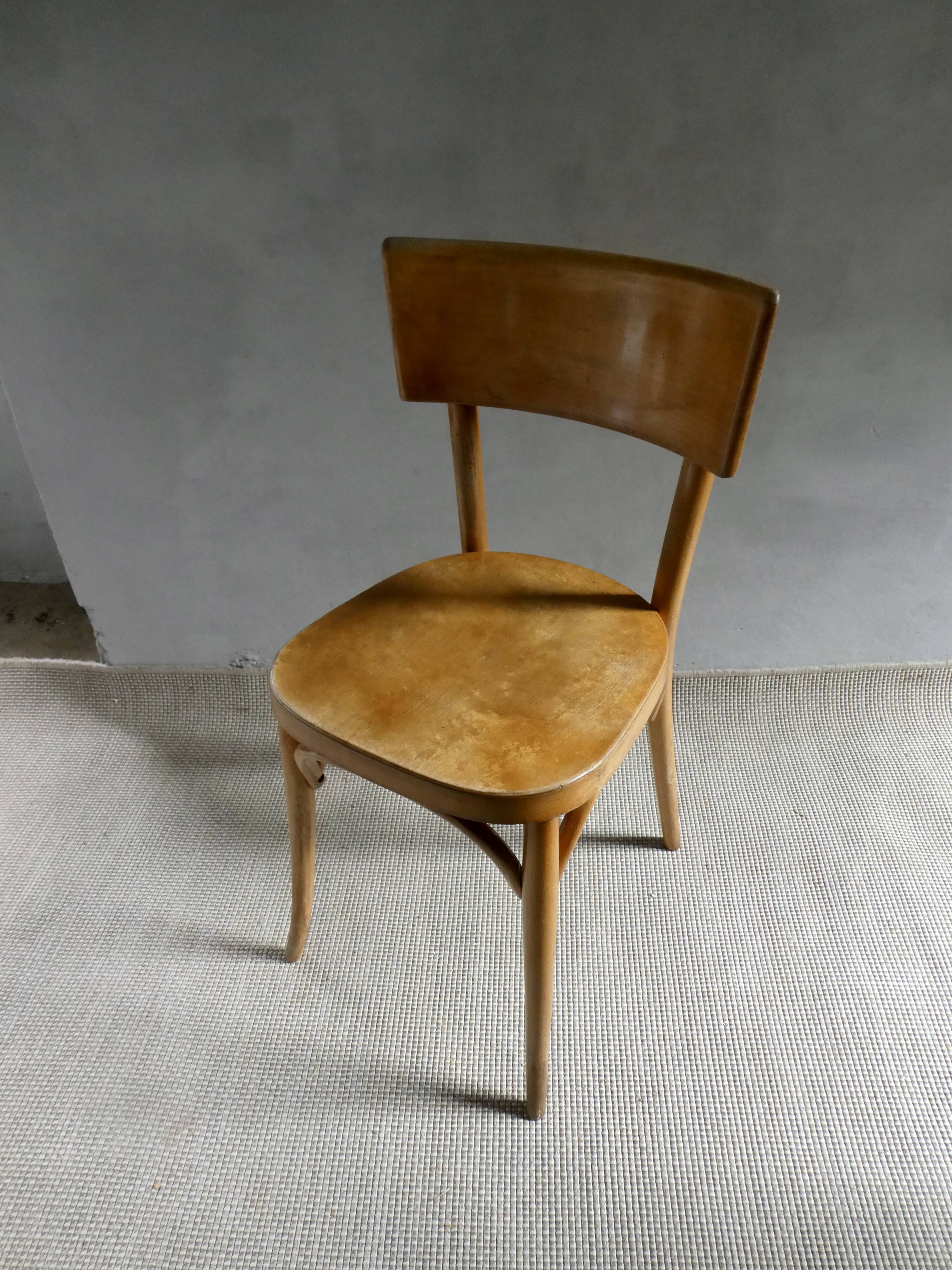 Baumann bistro chair, mid-20th century