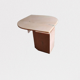 Vintage pink marble coffee table