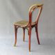 Chaise bistrot Thonet n°55 vers 1925 assise bois