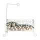 Wrought iron doll bed