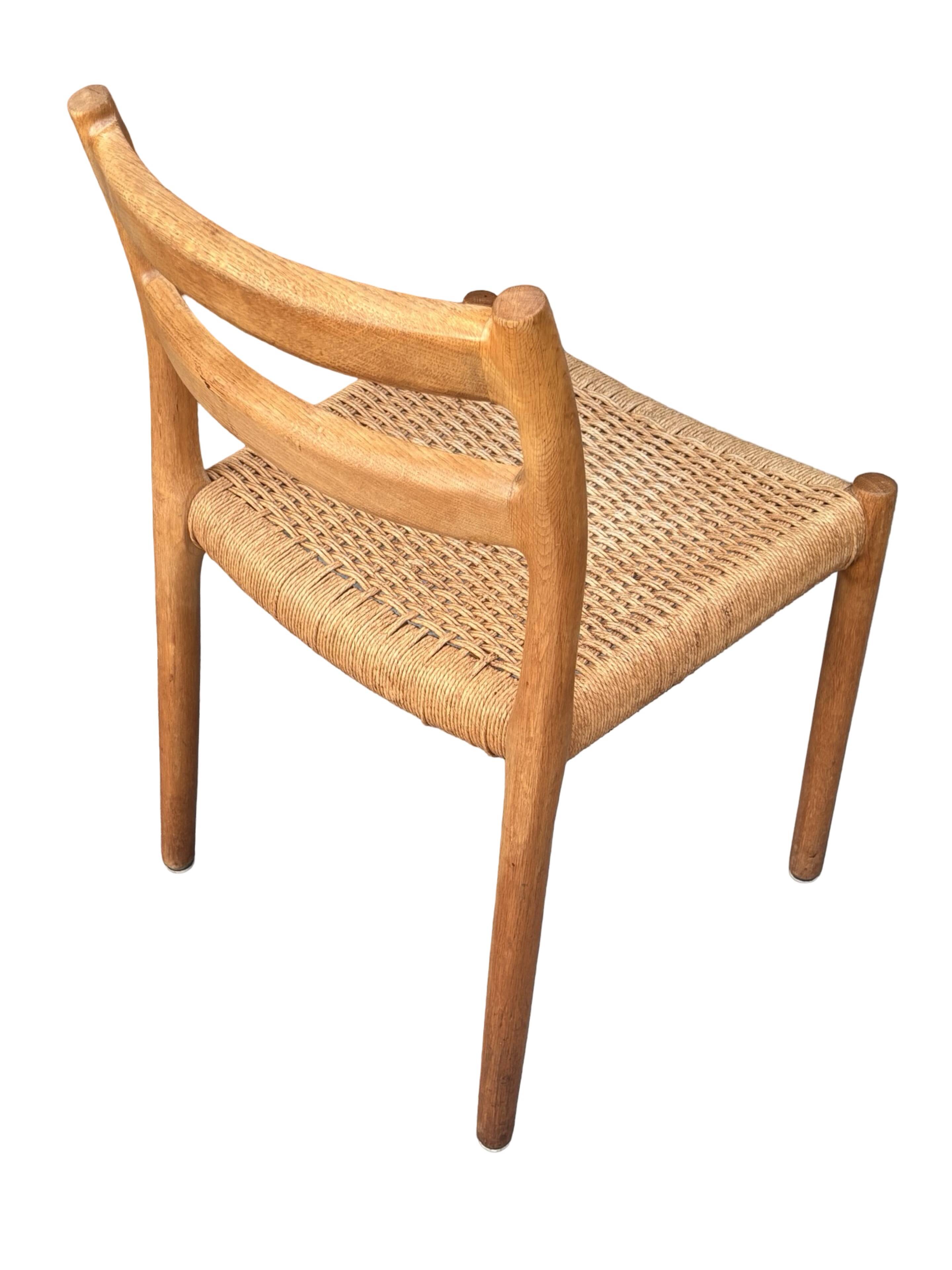Mid Century Niels O Moller Chair model 84 Danish Design