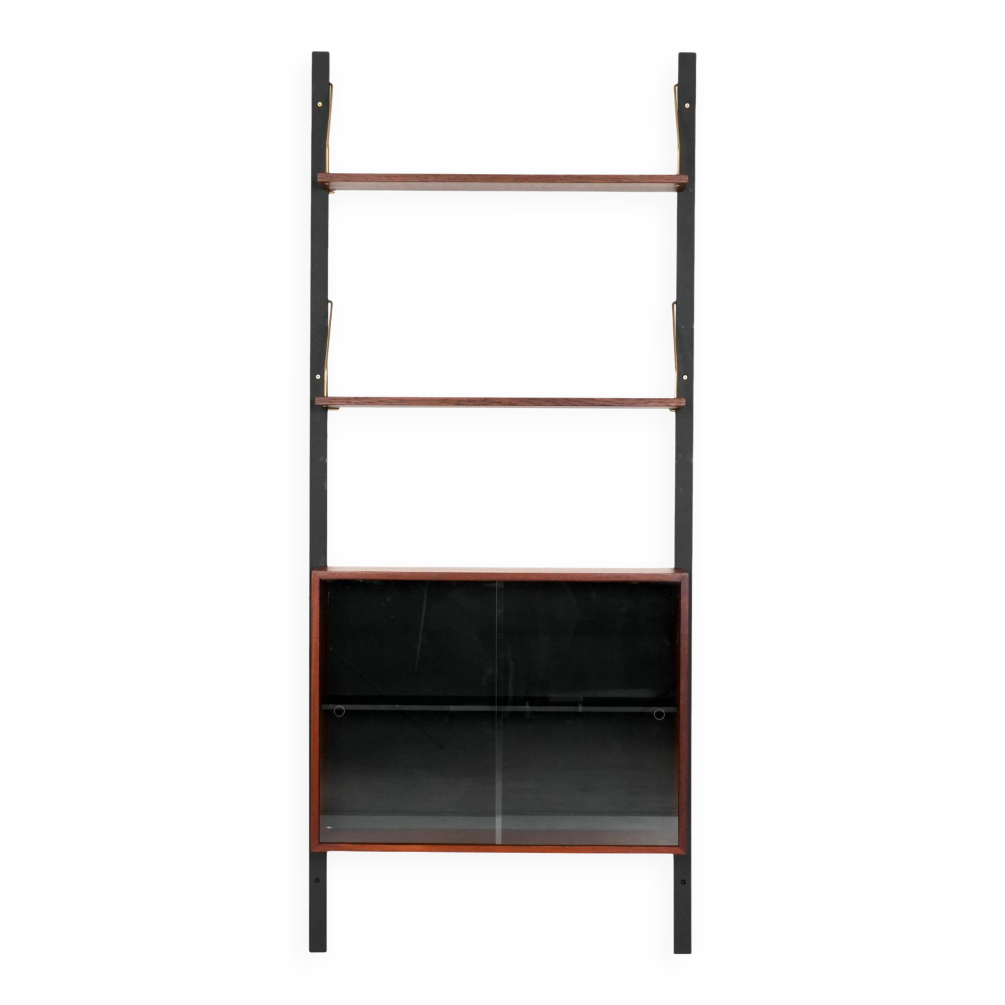Teak shelving unit, Danish design, 1960s, made in Denmark