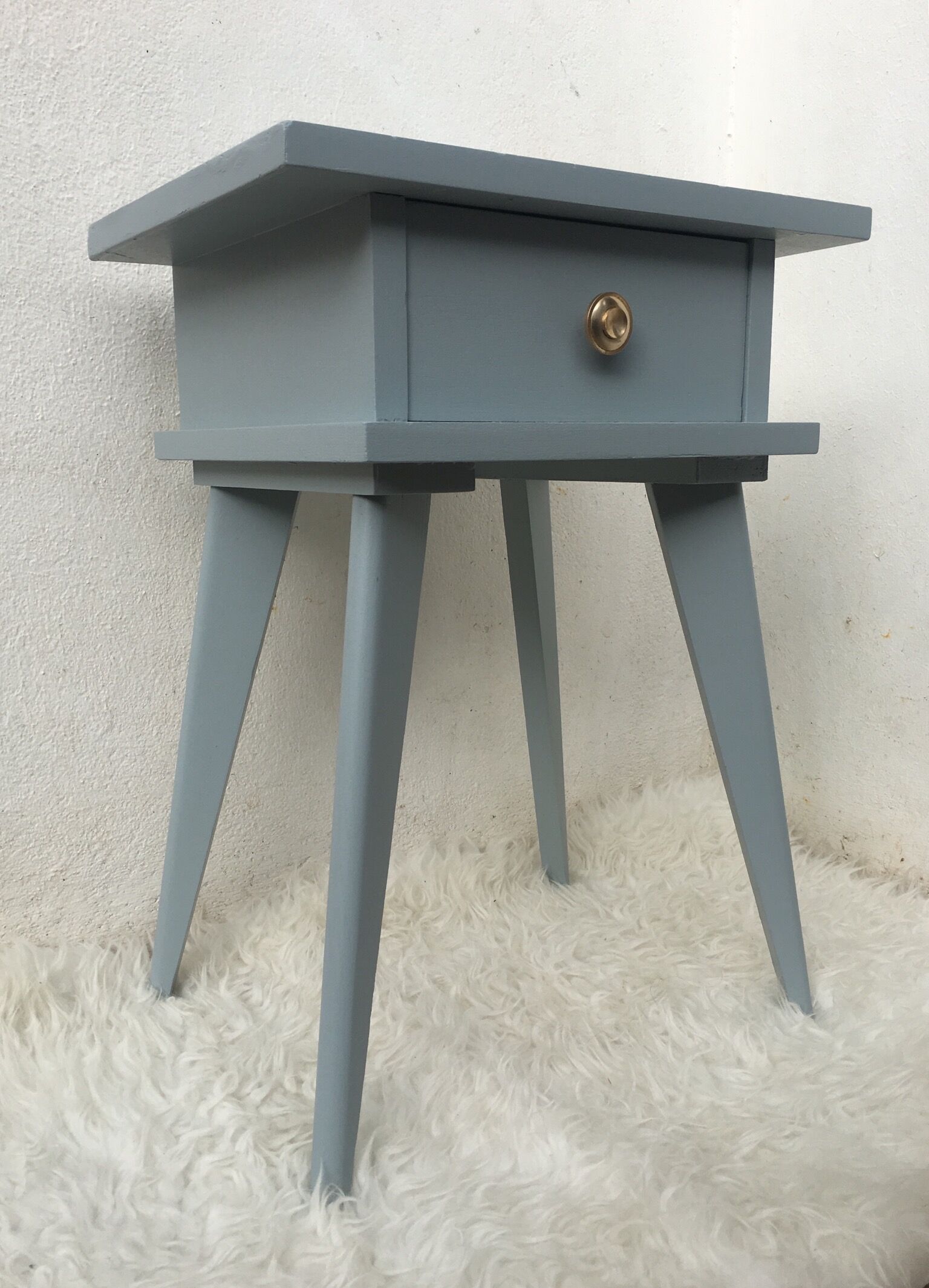 Vintage bedside table