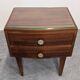 Pair of bedside tables, 50s-60s