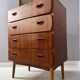 Unique teak chest of drawers from Denmark