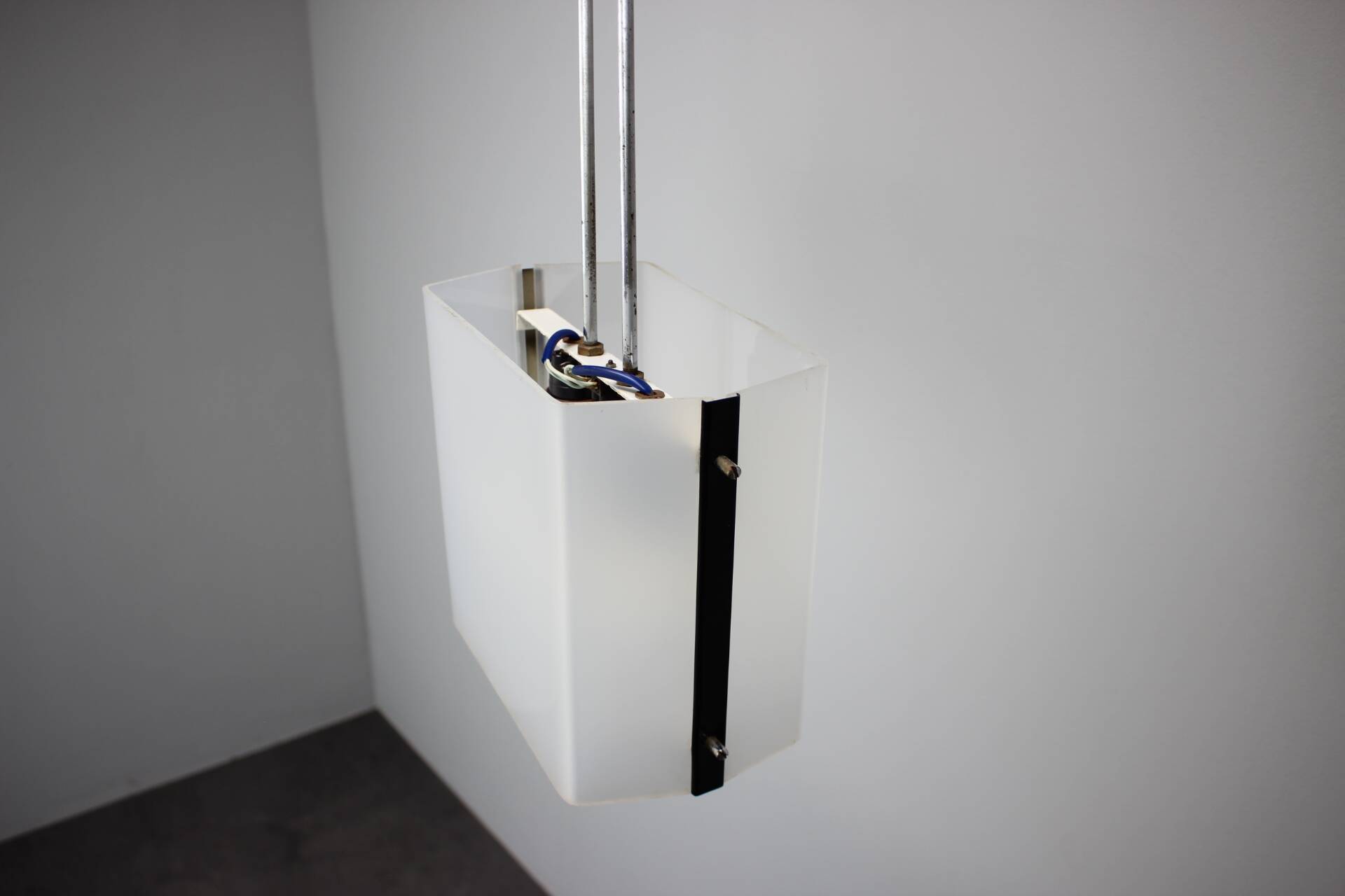 Mid-Century Geometric Pendant by Lidokov, 1970s, Czechoslovakia