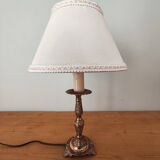 Art Deco lamp with a bronze base