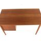 Danish desk with sliding drawer unit - teak - mid century modern