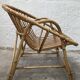 Pair of armchairs adult rattan basket