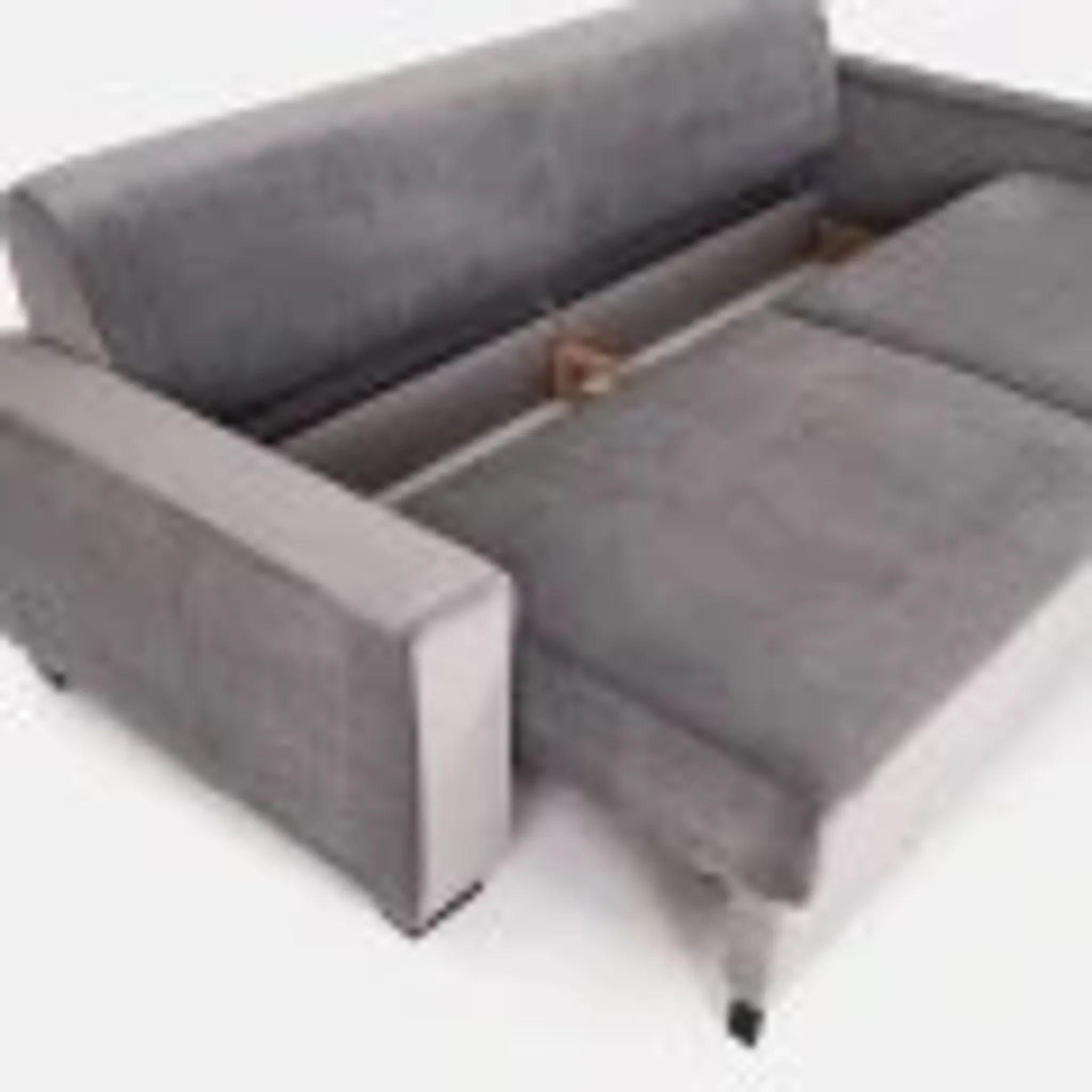 Sofa REJKIAVIK silver velour, Scandinavian design