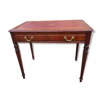 Louis Philippe style mahogany desk from the 20th century.
