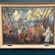 Large Original Swedish Oil on Canvas – “Cirkus Scott” by John Carlsson