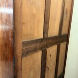 Louis XVI style mirror cabinet in walnut circa 1880