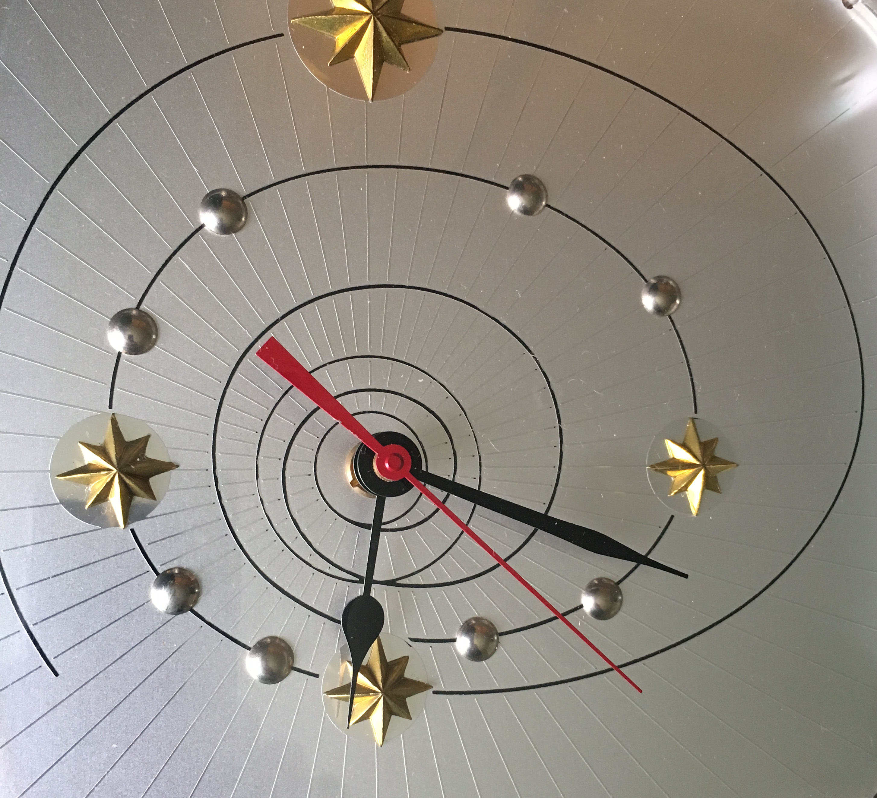 Wall clock known as ortf by Ato France 1960