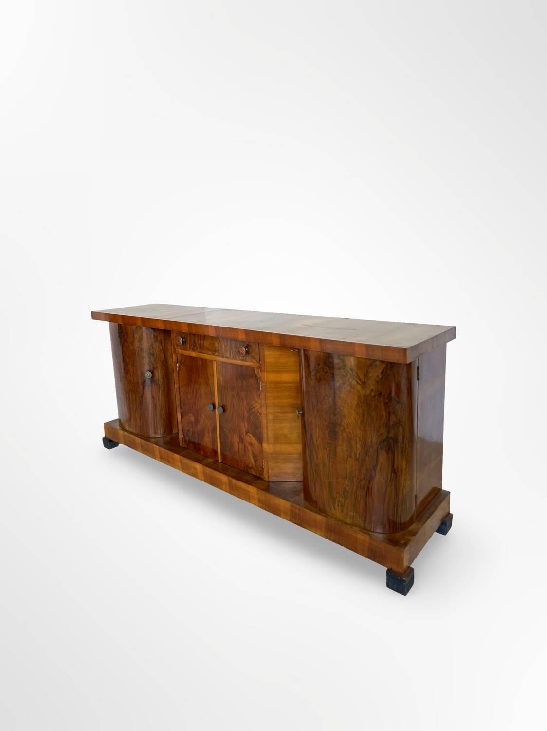 Impressionnant buffet Art déco italien des années 1930/1940