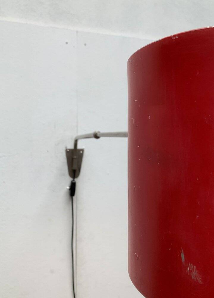 German minimalist wall lamp from the mid-century by Hala, 1960s.