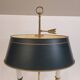 Bouillotte table lamp, Directory, gilded bronze, 19th century – France
